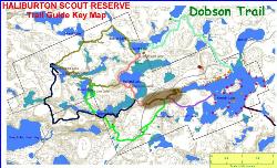 Key Map - Jack Dobson Trail